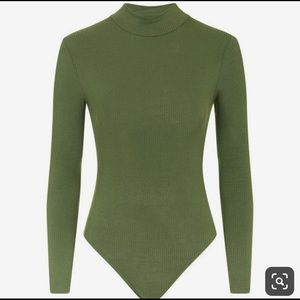 Top shop Long sleeve mock neck bodysuit